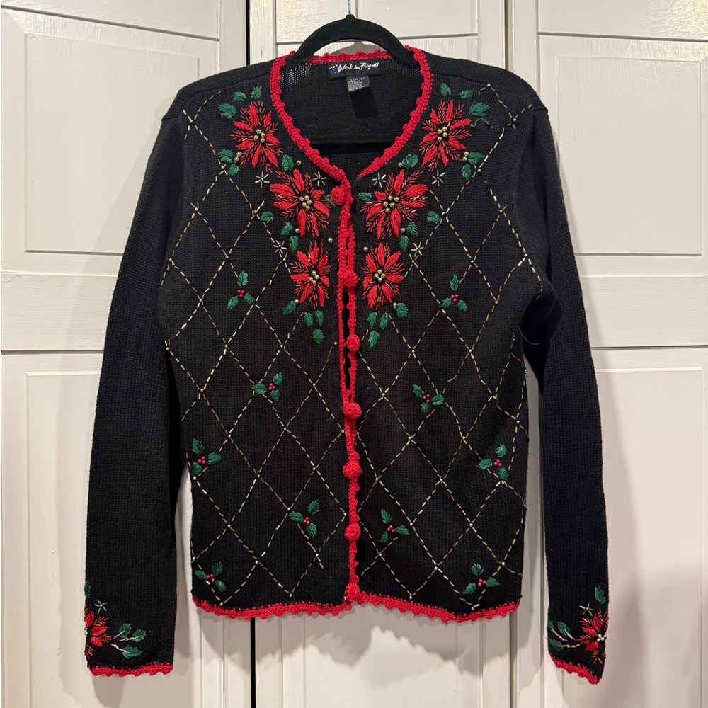 Vintage holiday sweater size large